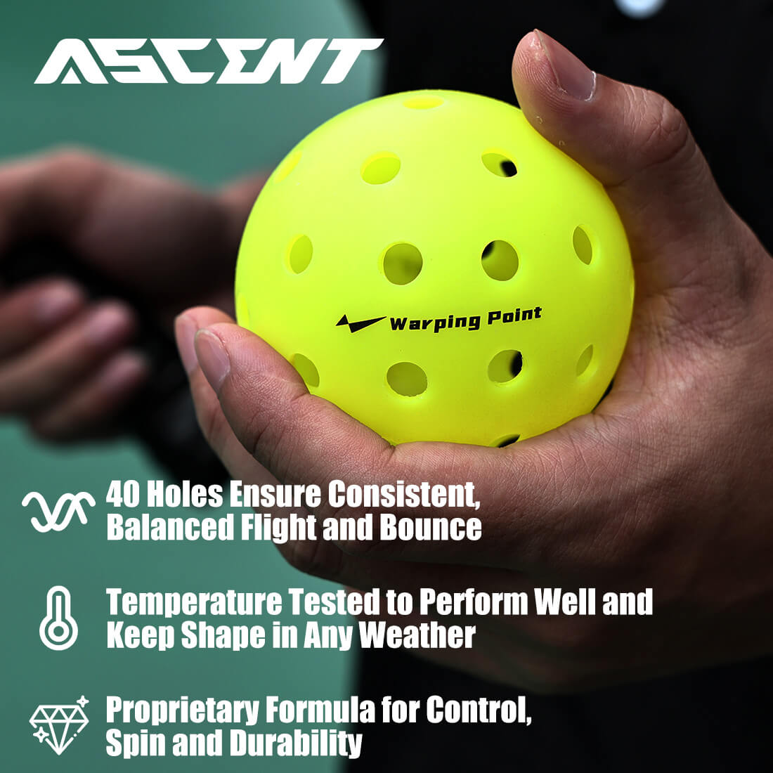 Outdoor Tournament Pickleballs