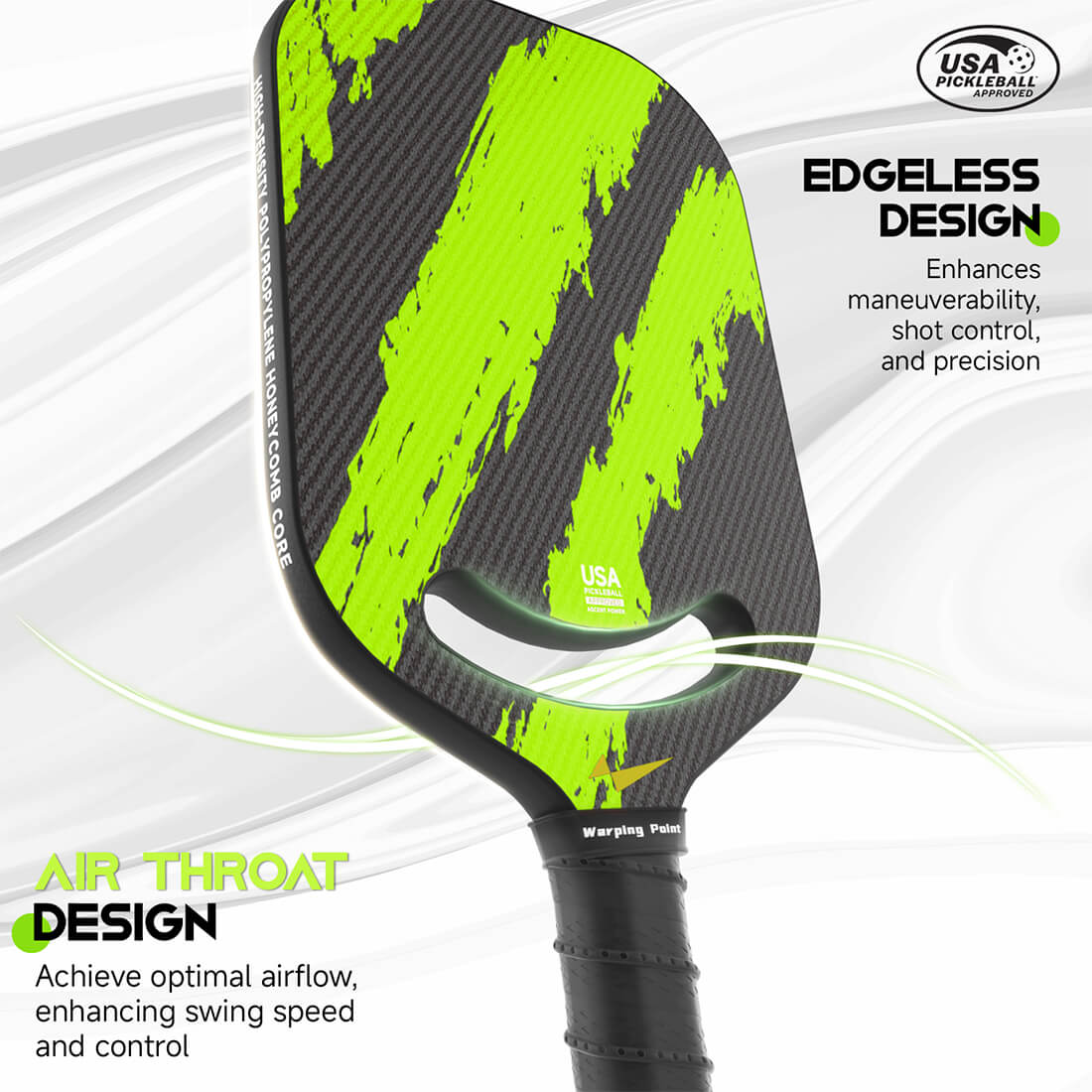Lightweight Carbon Fiber Pickleball Paddle