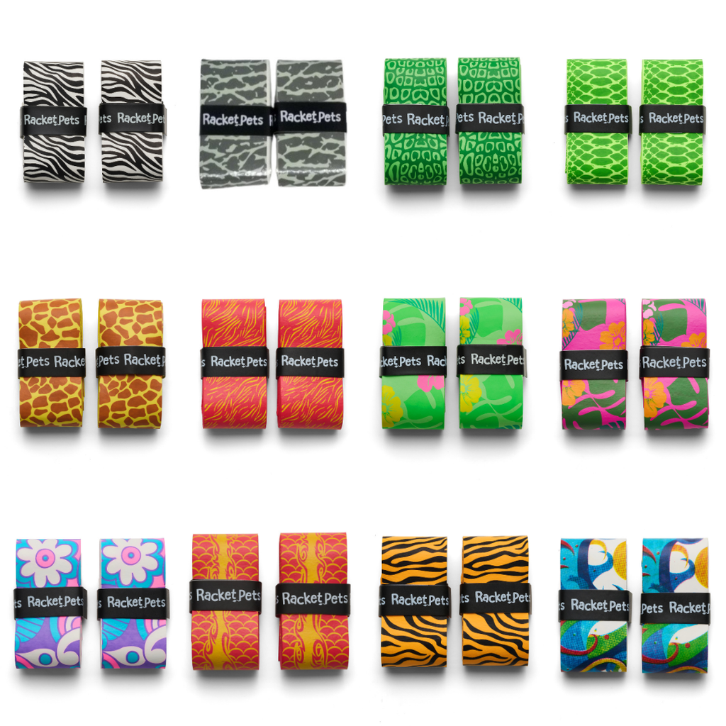 Green Alligator Tennis Overgrip Tape (2‑Pack)